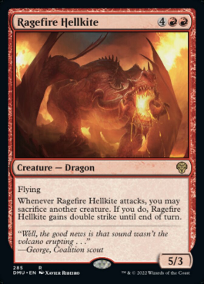 Ragefire Hellkite [Dominaria United] | L.A. Mood Comics and Games
