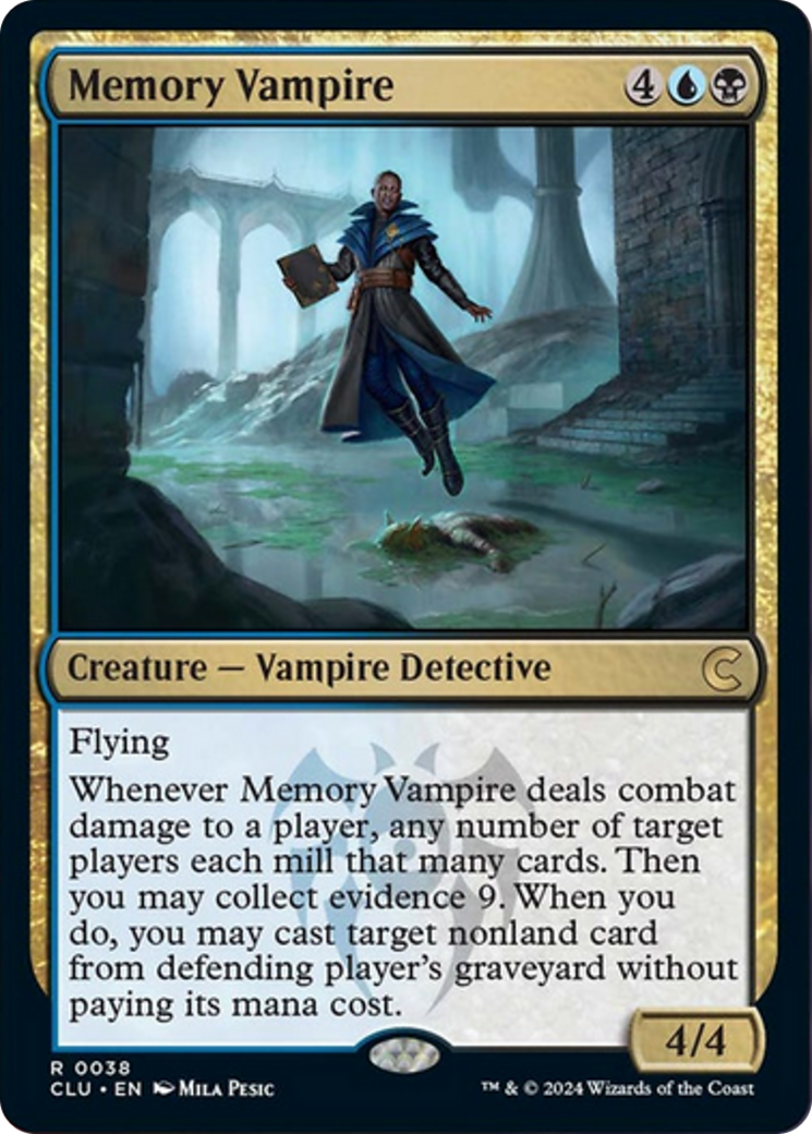 Memory Vampire [Ravnica: Clue Edition] | L.A. Mood Comics and Games