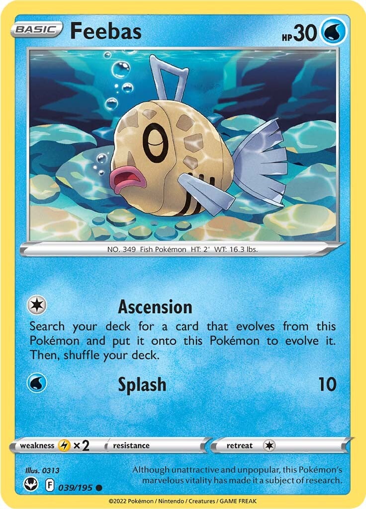 Feebas (039/195) [Sword & Shield: Silver Tempest] | L.A. Mood Comics and Games