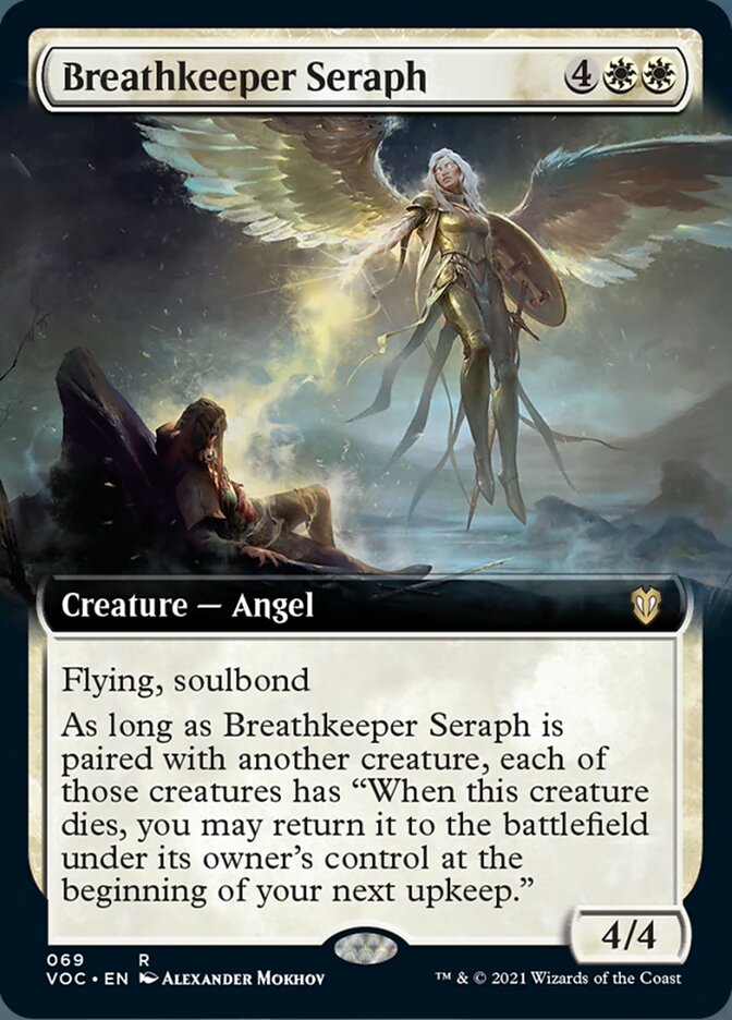 Breathkeeper Seraph (Extended Art) [Innistrad: Crimson Vow Commander] | L.A. Mood Comics and Games