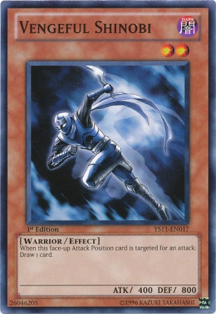 Vengeful Shinobi [YS11-EN017] Common | L.A. Mood Comics and Games