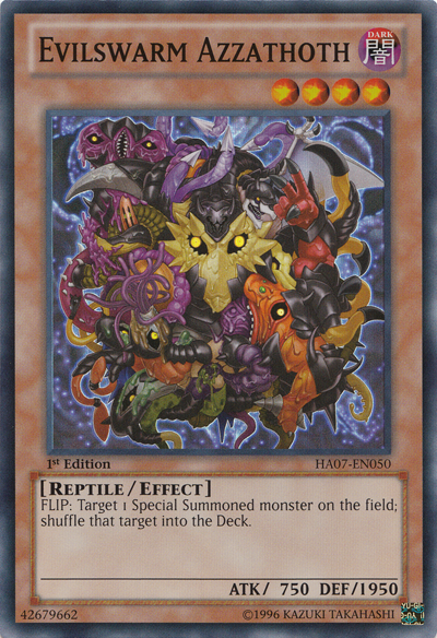 Evilswarm Azzathoth [HA07-EN050] Super Rare | L.A. Mood Comics and Games