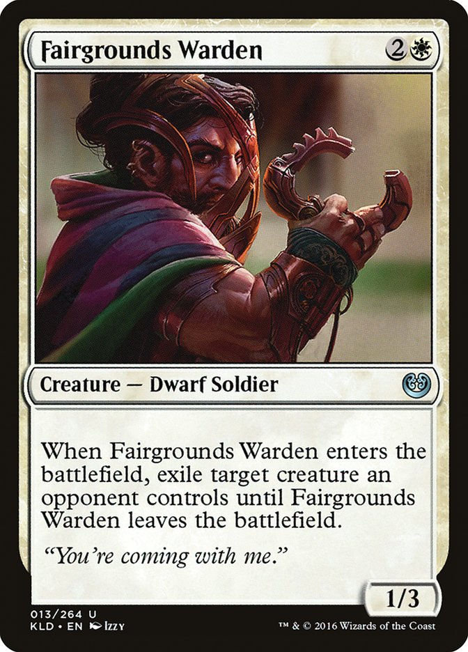 Fairgrounds Warden [Kaladesh] | L.A. Mood Comics and Games