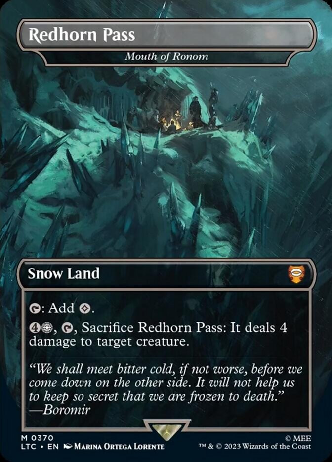 Mouth of Ronom - Redhorn Pass [The Lord of the Rings: Tales of Middle-Earth Commander] | L.A. Mood Comics and Games
