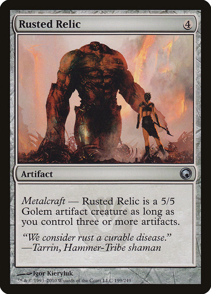 Rusted Relic [Scars of Mirrodin] | L.A. Mood Comics and Games