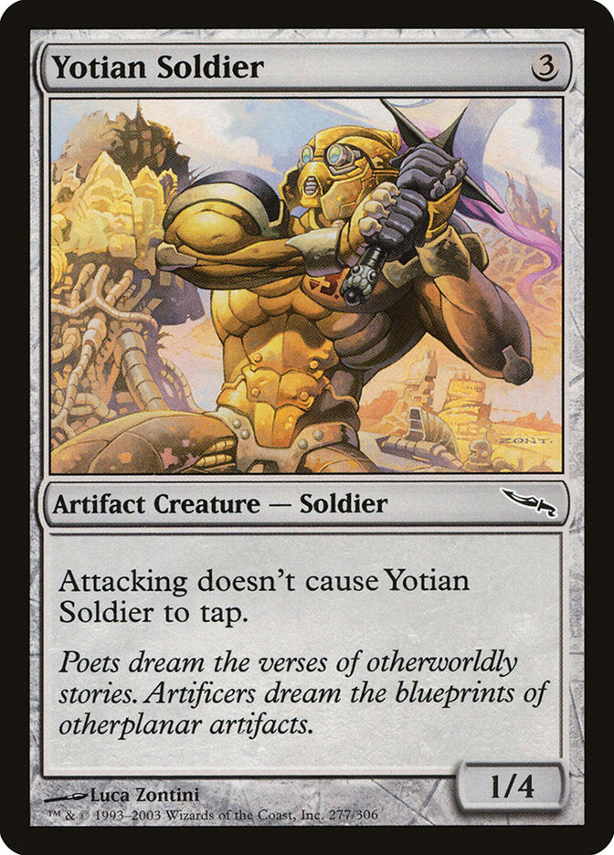 Yotian Soldier [Mirrodin] | L.A. Mood Comics and Games