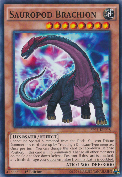 Sauropod Brachion [SR04-EN008] Common | L.A. Mood Comics and Games
