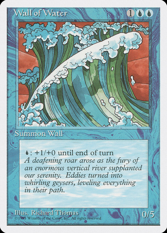 Wall of Water [Fourth Edition] | L.A. Mood Comics and Games