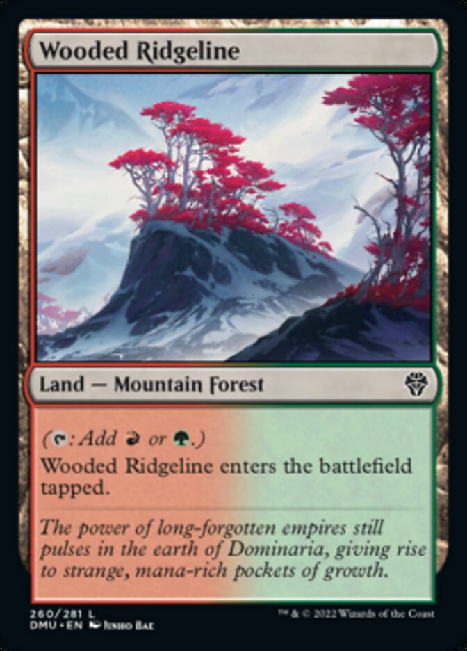 Wooded Ridgeline [Dominaria United] | L.A. Mood Comics and Games