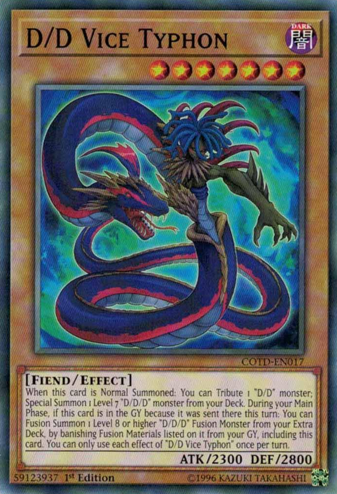 D/D Vice Typhon [COTD-EN017] Common | L.A. Mood Comics and Games