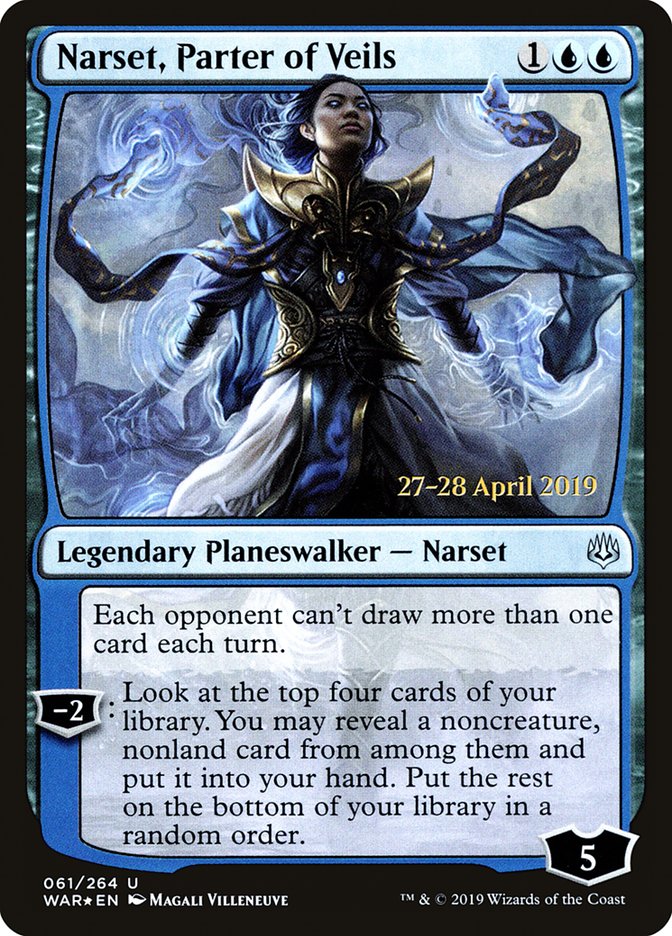 Narset, Parter of Veils [War of the Spark Prerelease Promos] | L.A. Mood Comics and Games