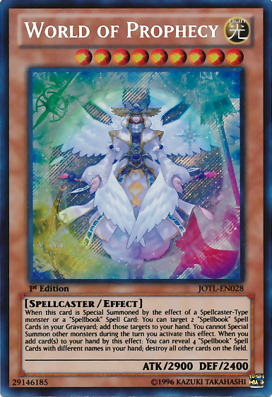 World of Prophecy [JOTL-EN028] Secret Rare | L.A. Mood Comics and Games