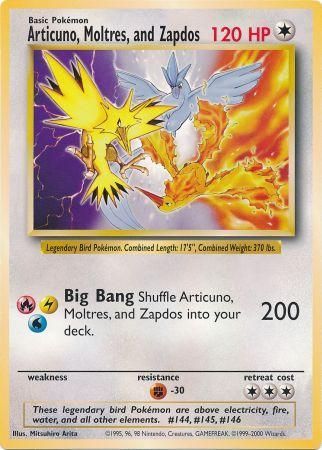 Articuno, Moltres, and Zapdos (Jumbo Card) [Miscellaneous Cards] | L.A. Mood Comics and Games