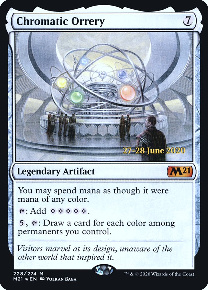 Chromatic Orrery [Core Set 2021 Prerelease Promos] | L.A. Mood Comics and Games