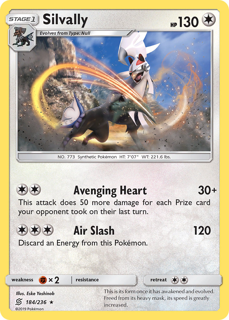 Silvally (184/236) [Sun & Moon: Unified Minds] | L.A. Mood Comics and Games