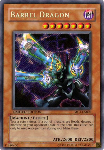 Barrel Dragon [MC1-EN002] Secret Rare | L.A. Mood Comics and Games