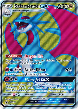 Salamence GX (SM139) (Jumbo Card) [Sun & Moon: Black Star Promos] | L.A. Mood Comics and Games