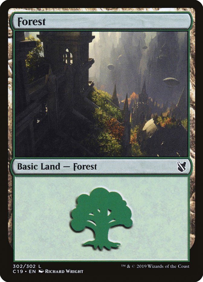 Forest (302) [Commander 2019] | L.A. Mood Comics and Games