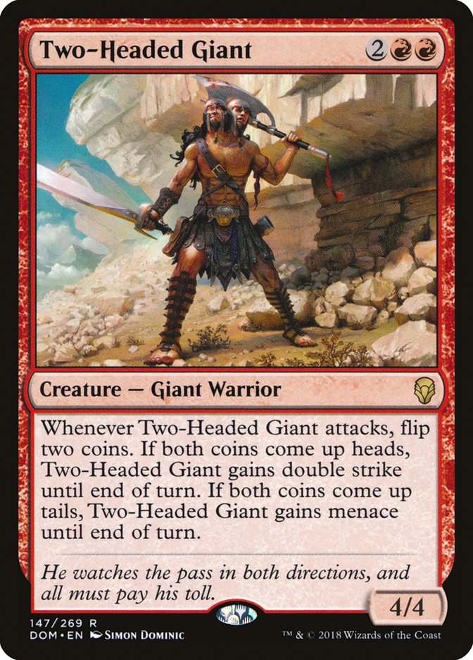 Two-Headed Giant [Dominaria] | L.A. Mood Comics and Games