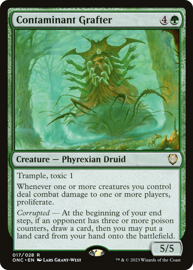 Contaminant Grafter [Phyrexia: All Will Be One Commander] | L.A. Mood Comics and Games