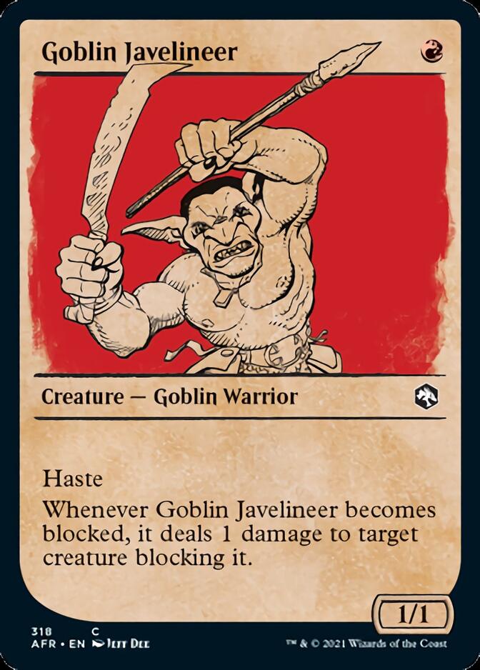 Goblin Javelineer (Showcase) [Dungeons & Dragons: Adventures in the Forgotten Realms] | L.A. Mood Comics and Games