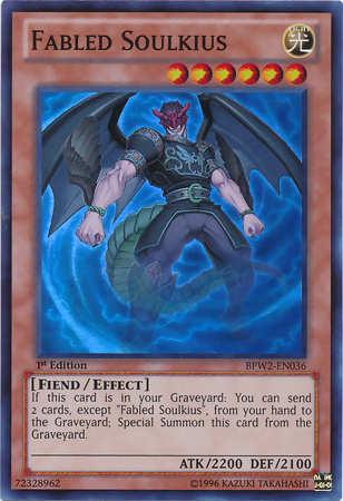 Fabled Soulkius [BPW2-EN036] Super Rare | L.A. Mood Comics and Games