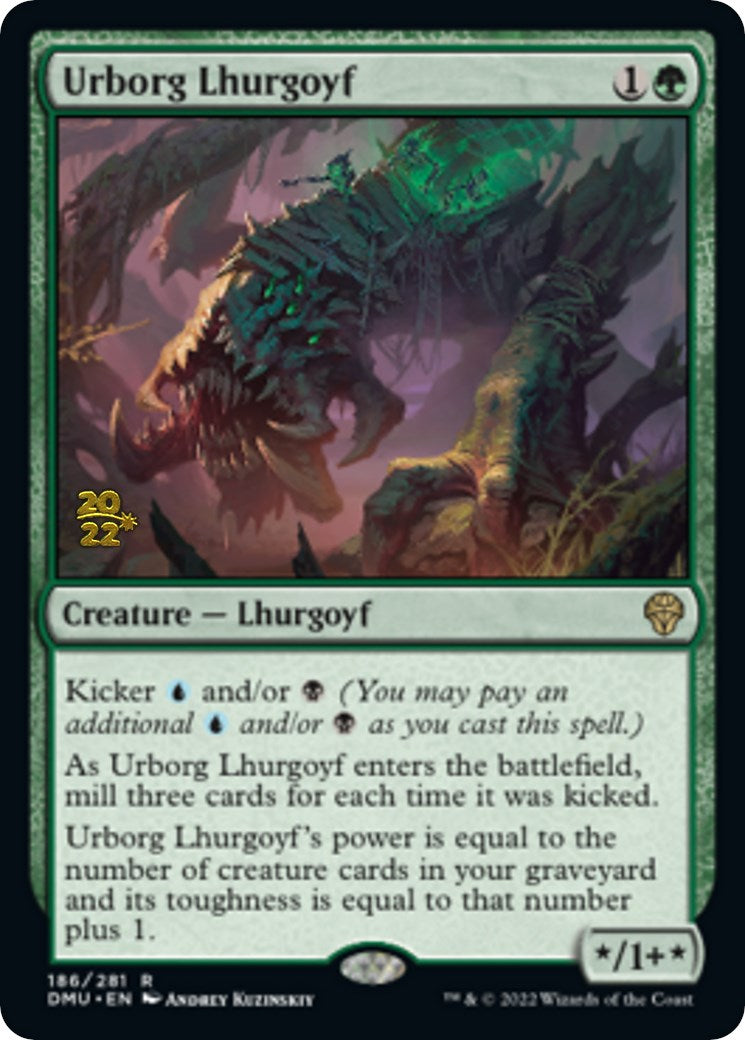 Urborg Lhurgoyf [Dominaria United Prerelease Promos] | L.A. Mood Comics and Games