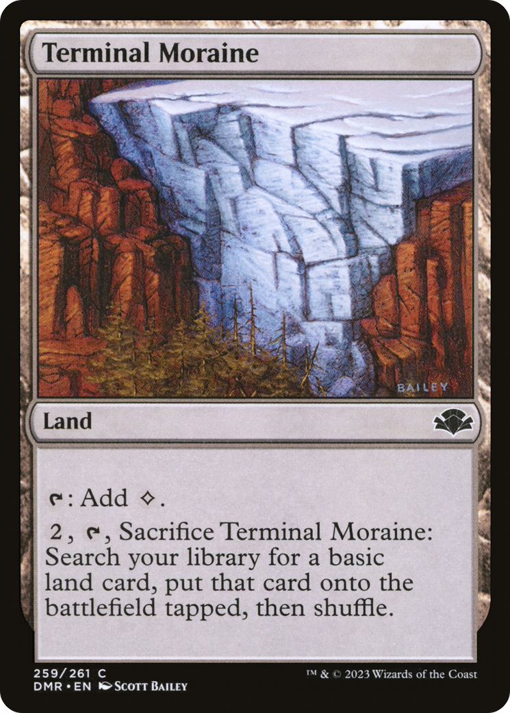 Terminal Moraine [Dominaria Remastered] | L.A. Mood Comics and Games