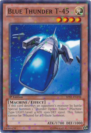 Blue Thunder T-45 [BP01-EN198] Starfoil Rare | L.A. Mood Comics and Games
