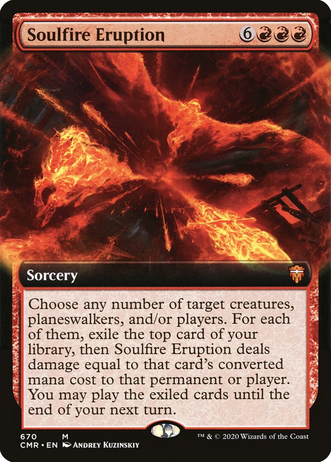 Soulfire Eruption (Extended Art) [Commander Legends] | L.A. Mood Comics and Games