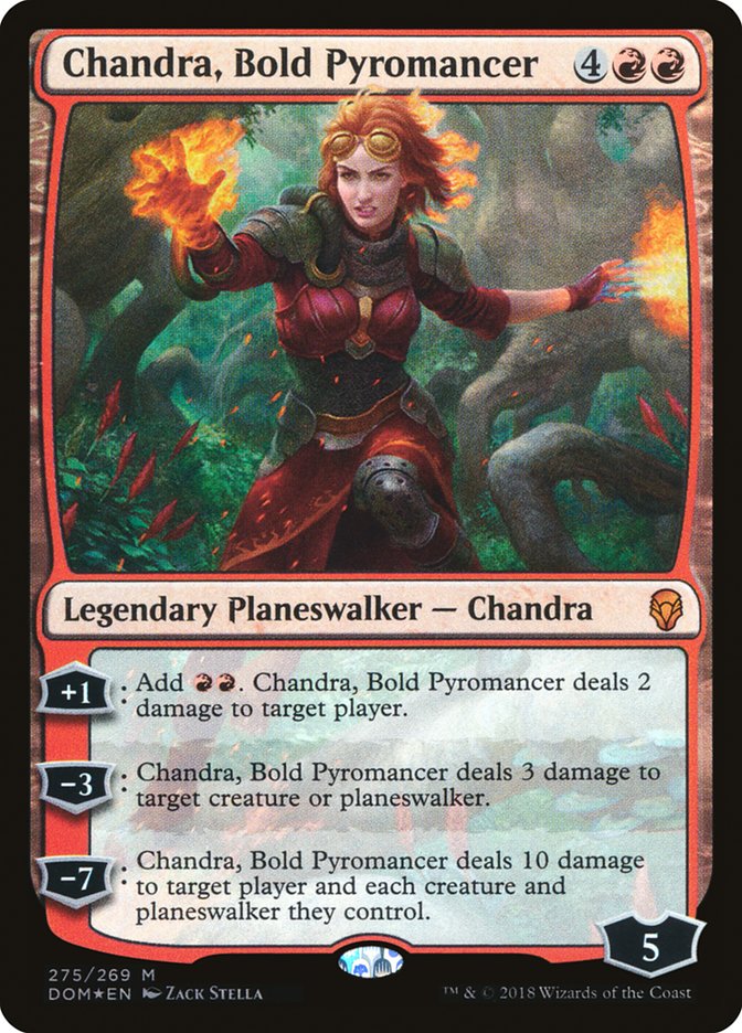 Chandra, Bold Pyromancer [Dominaria] | L.A. Mood Comics and Games