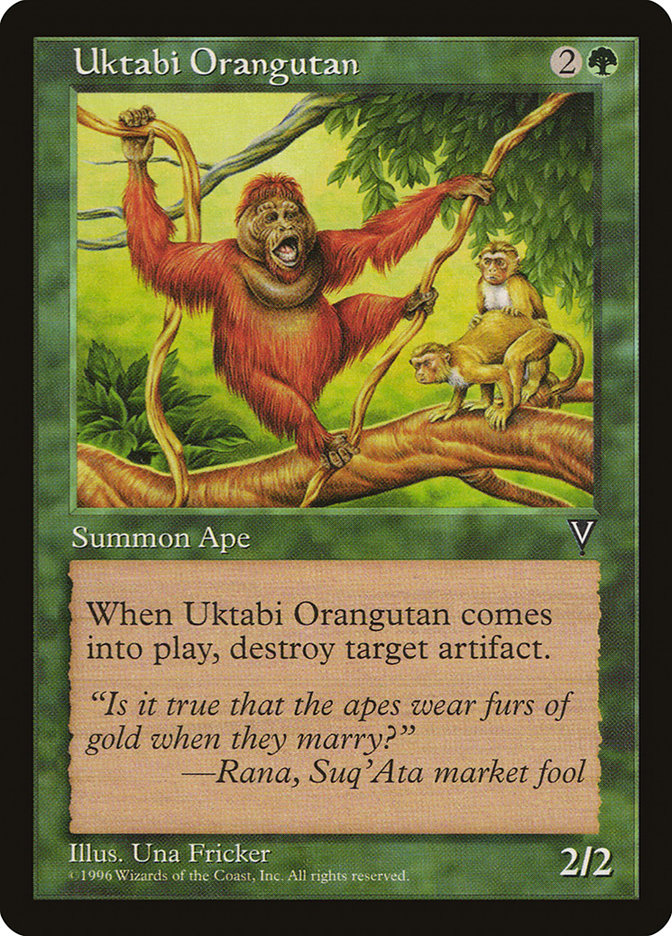 Uktabi Orangutan [Visions] | L.A. Mood Comics and Games