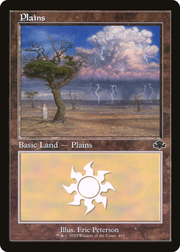 Plains (403) (Retro) [Dominaria Remastered] | L.A. Mood Comics and Games