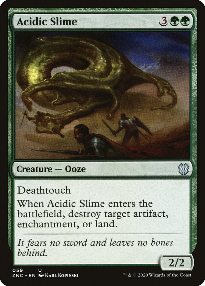 Acidic Slime [Zendikar Rising Commander] | L.A. Mood Comics and Games