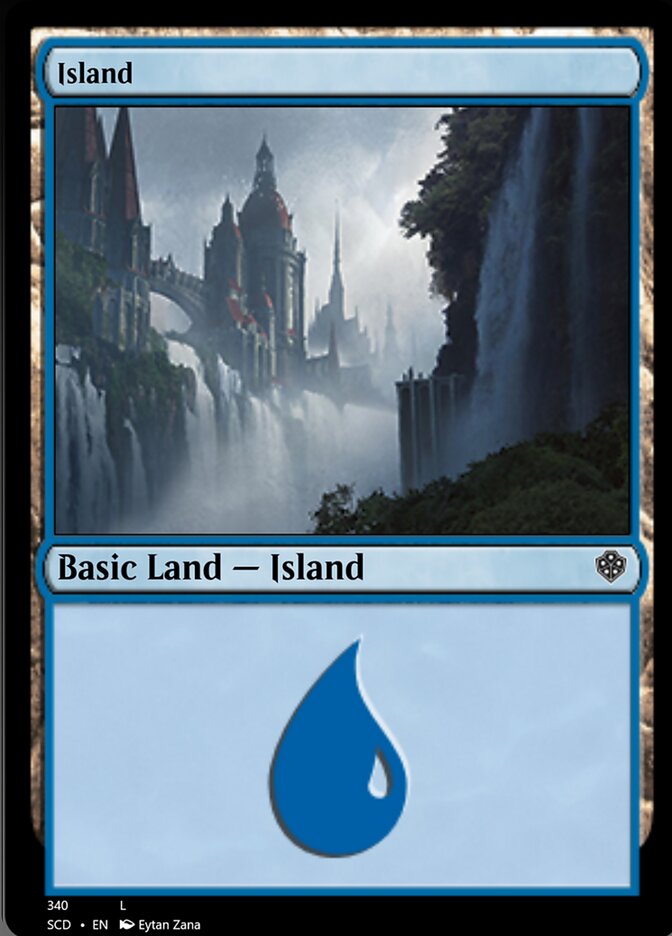 Island (340) [Starter Commander Decks] | L.A. Mood Comics and Games