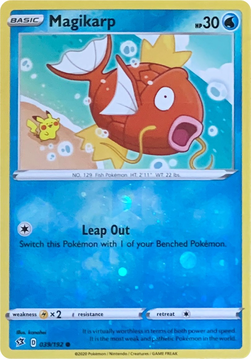 Magikarp (039/192) (Reverse Cosmos Holo) [Sword & Shield: Rebel Clash] | L.A. Mood Comics and Games