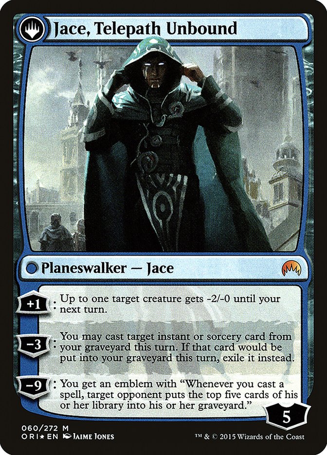 Jace, Vryn's Prodigy // Jace, Telepath Unbound [Magic Origins Prerelease Promos] | L.A. Mood Comics and Games