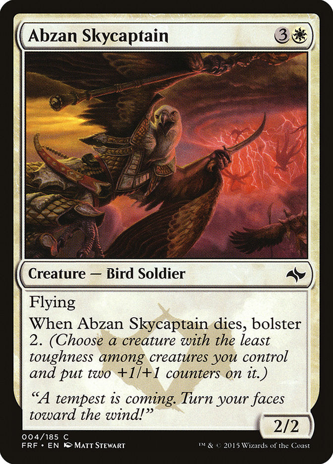 Abzan Skycaptain [Fate Reforged] | L.A. Mood Comics and Games
