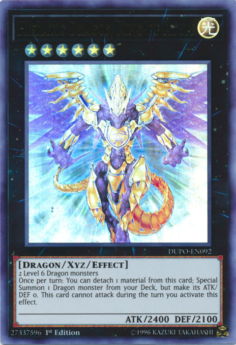 Hieratic Dragon King of Atum [DUPO-EN092] Ultra Rare | L.A. Mood Comics and Games