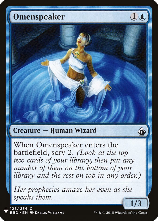 Omenspeaker [Mystery Booster] | L.A. Mood Comics and Games