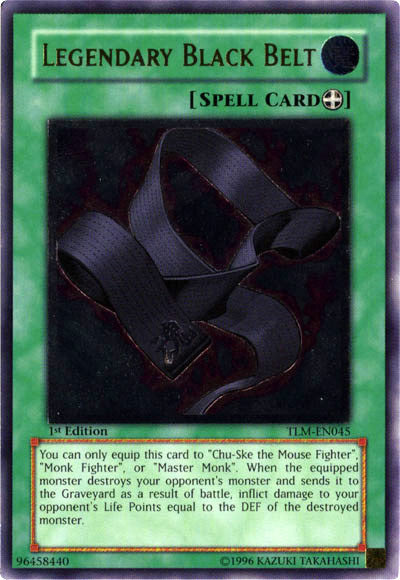 Legendary Black Belt [TLM-EN045] Ultimate Rare | L.A. Mood Comics and Games