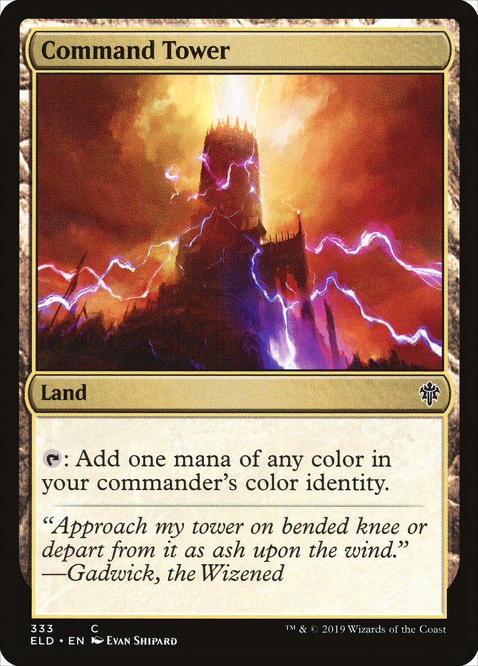 Command Tower [Throne of Eldraine] | L.A. Mood Comics and Games