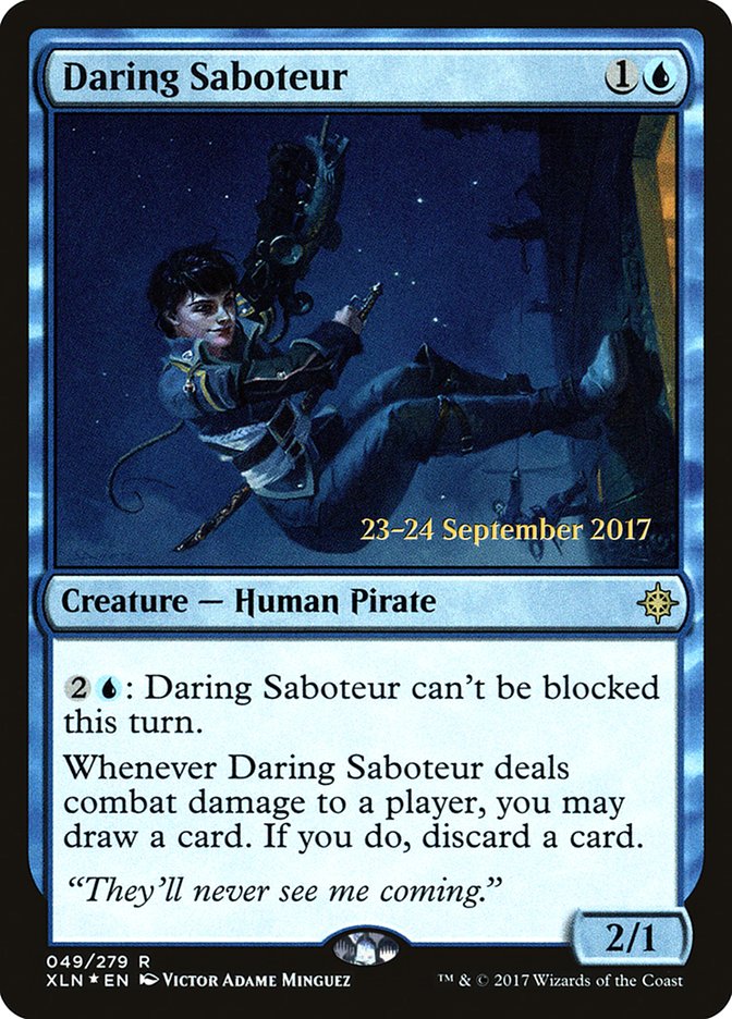 Daring Saboteur [Ixalan Prerelease Promos] | L.A. Mood Comics and Games