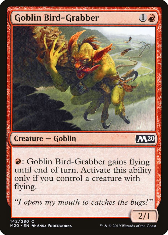 Goblin Bird-Grabber [Core Set 2020] | L.A. Mood Comics and Games