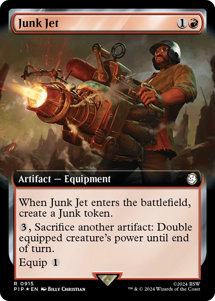 Junk Jet (Extended Art) (Surge Foil) [Fallout] | L.A. Mood Comics and Games