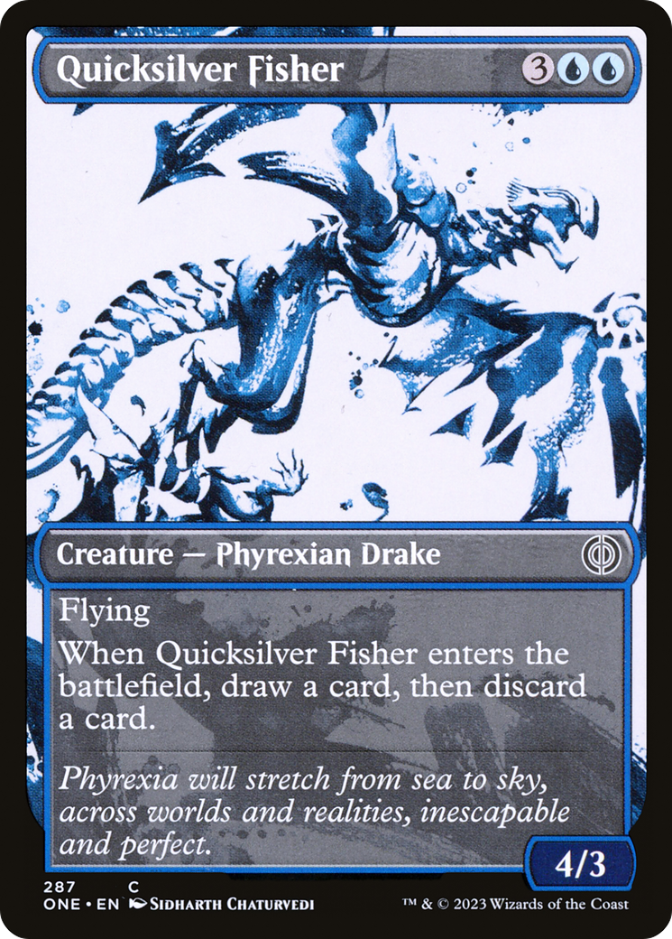 Quicksilver Fisher (Showcase Ichor) [Phyrexia: All Will Be One] | L.A. Mood Comics and Games