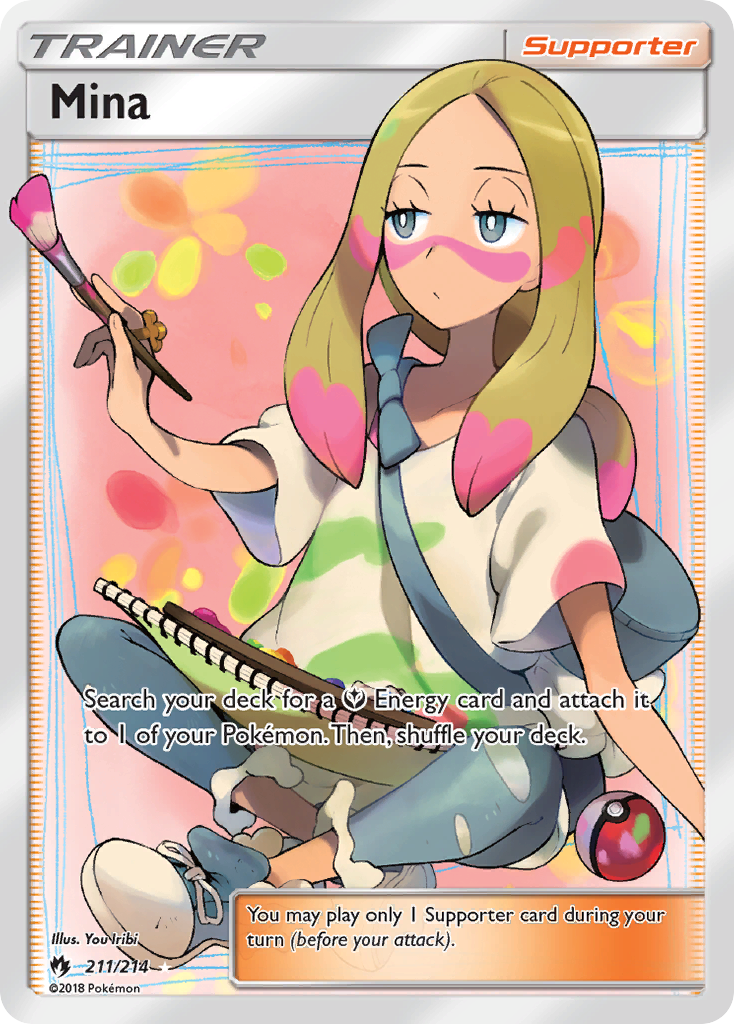 Mina (211/214) [Sun & Moon: Lost Thunder] | L.A. Mood Comics and Games