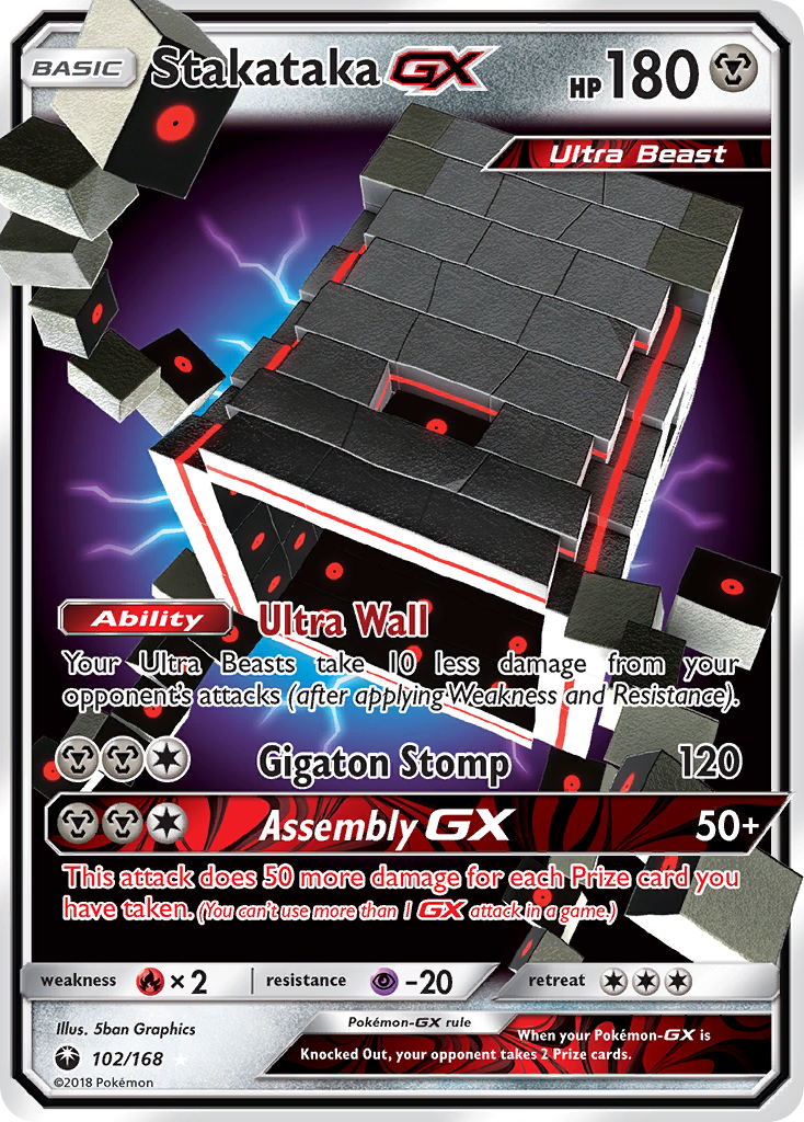 Stakataka GX (102/168) [Sun & Moon: Celestial Storm] | L.A. Mood Comics and Games