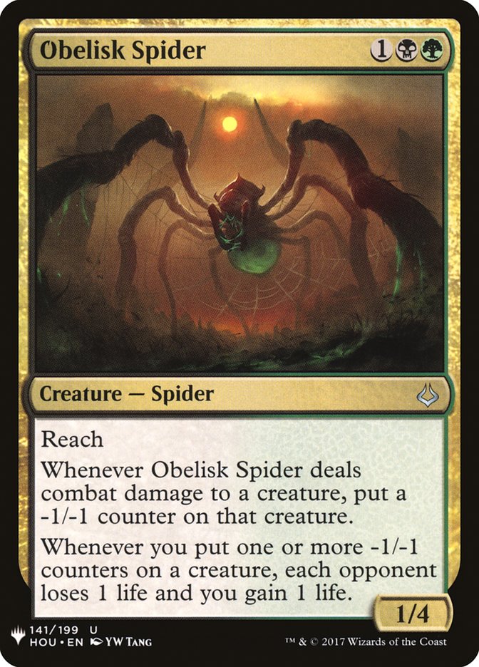 Obelisk Spider [Mystery Booster] | L.A. Mood Comics and Games