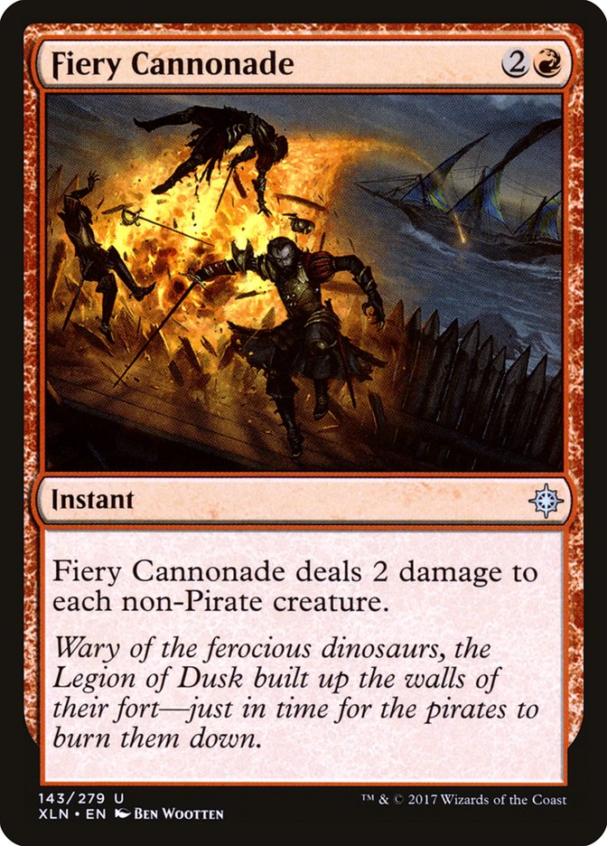 Fiery Cannonade [Ixalan] | L.A. Mood Comics and Games